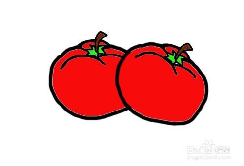 美术 如何简单画个西红柿