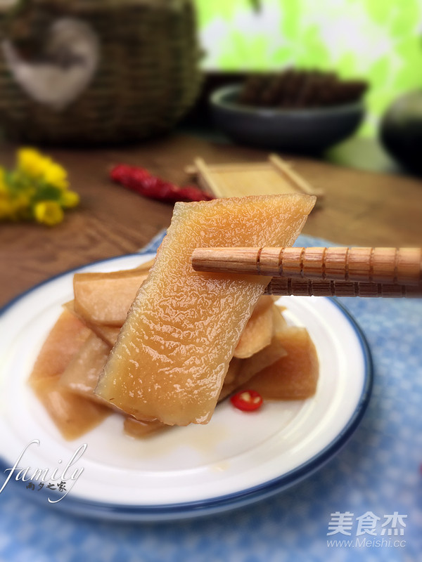 开胃小菜—脆爽萝卜片