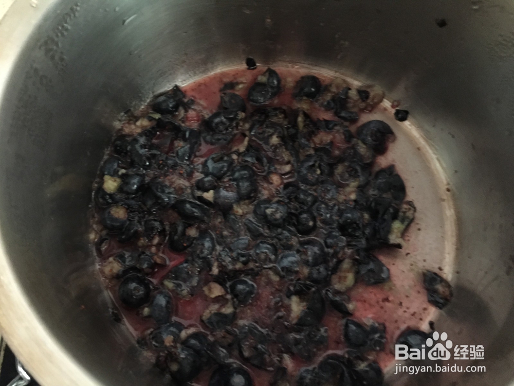 自制健康蓝莓酱