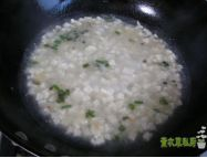 野生荠菜豆腐羹