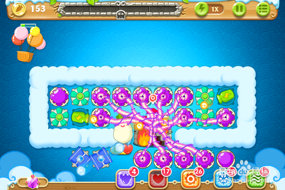 保卫萝卜2 极地55关攻略：[55]第五十五关