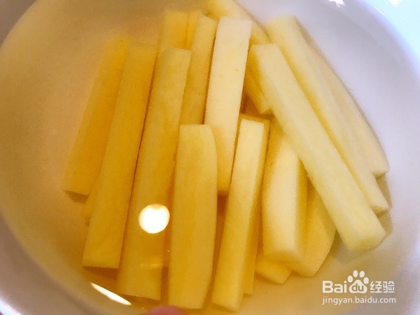 婴儿辅食之健康小薯条