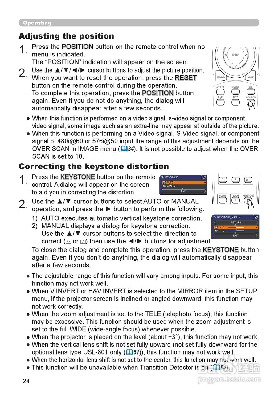 日立CP-SX12000投影机使用说明书:[3]