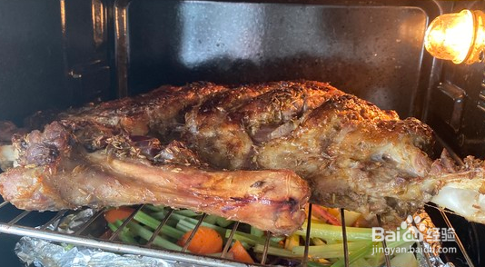 烤羊腿的制作方法