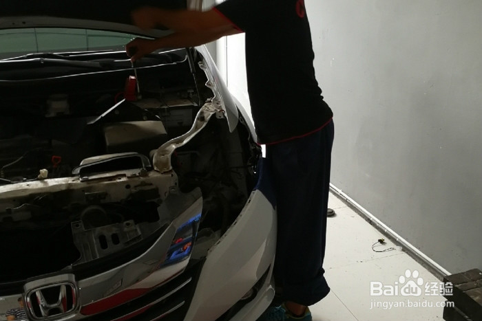 奥德赛车灯改装aes奥德赛易改件步骤，教你改