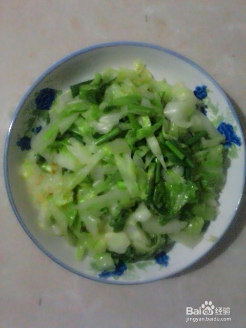 凉拌卷心菜，纯青好营养
