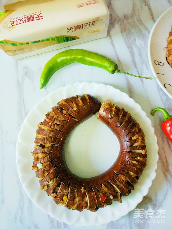 创意酿茄子肉龙