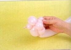 魔法气球造型教程系列之：[14]猪宝贝