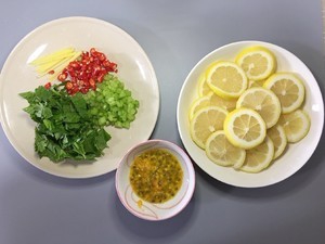 网红柠檬百香果凤爪