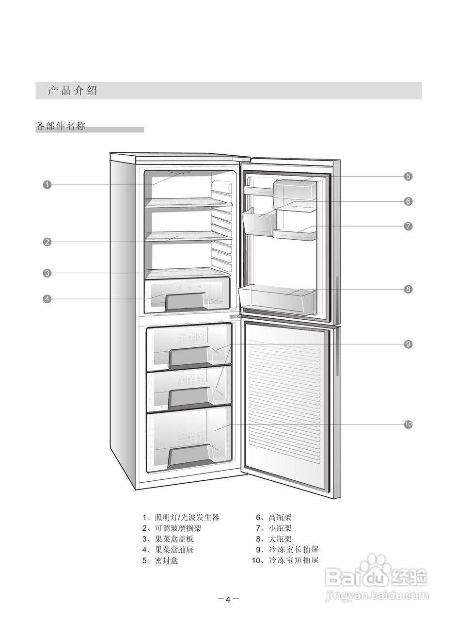 惠而浦冰箱排水孔图解图片