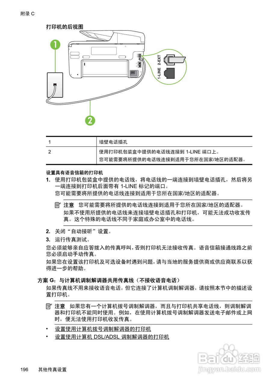 惠普 OFFICEJET PRO 8600一体机说明书:[20]