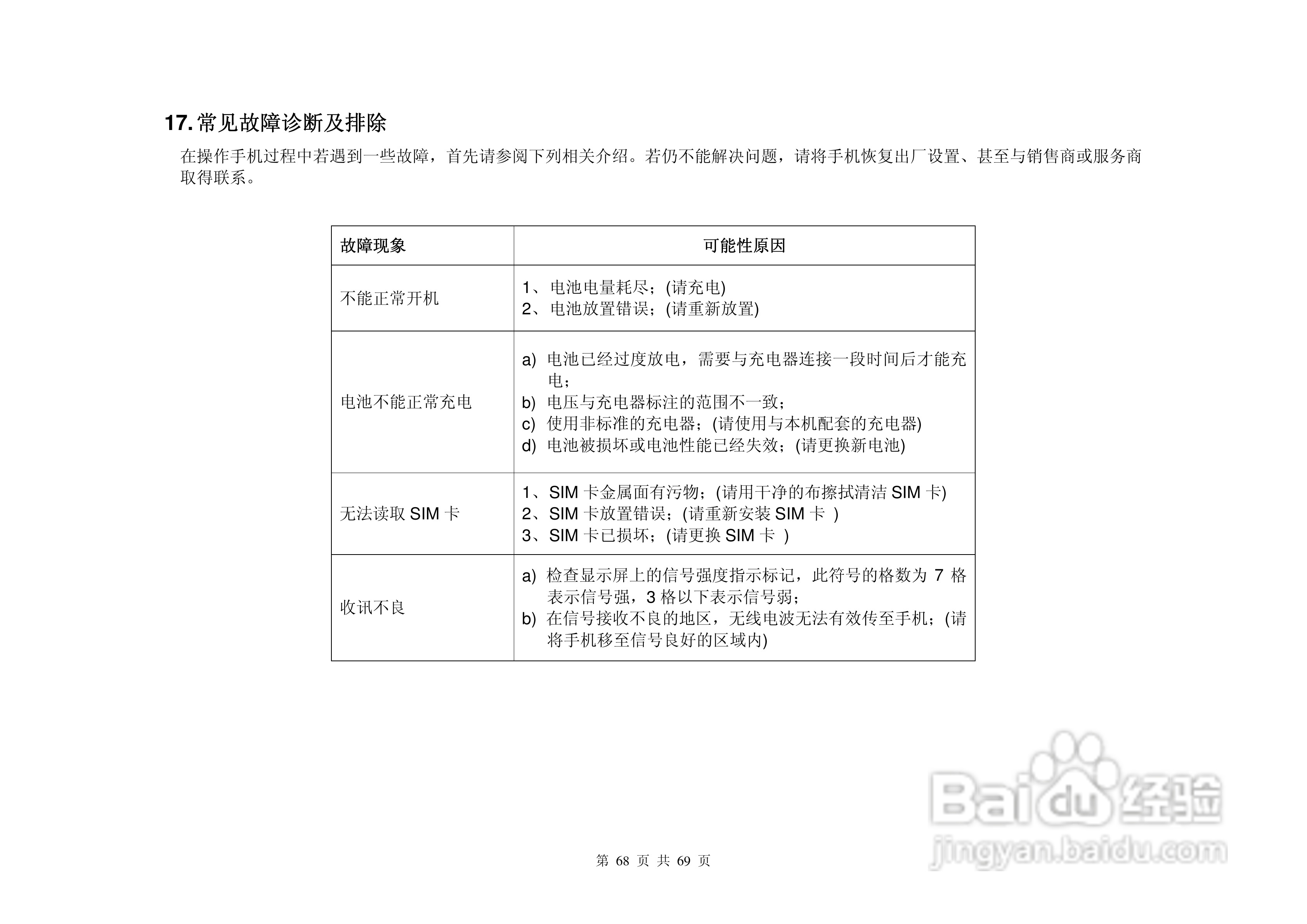 港利通手机KP908型使用说明书:[7]