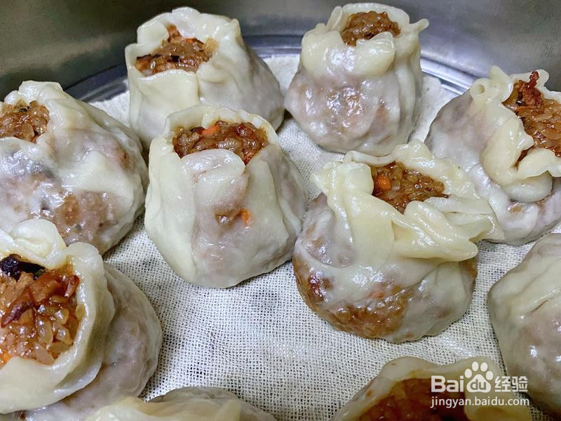 糯米烧卖的做法