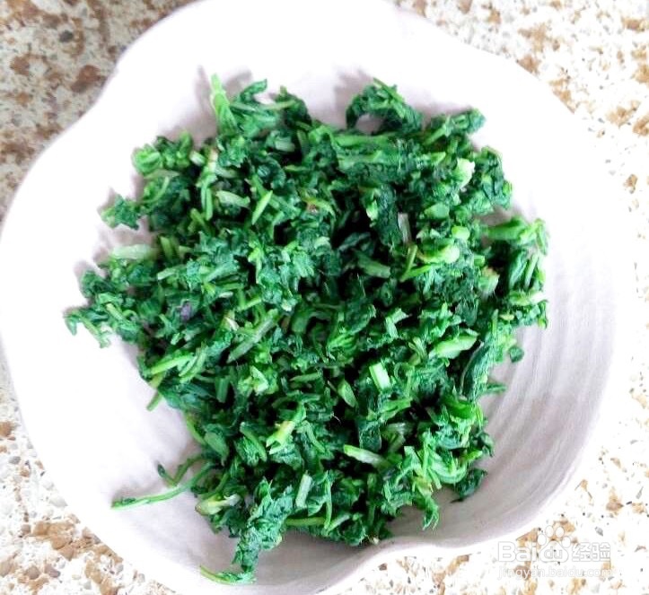 营养美味的蒿子大米粑粑