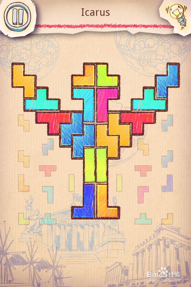 Doodle Fit2 攻略-6 Greece