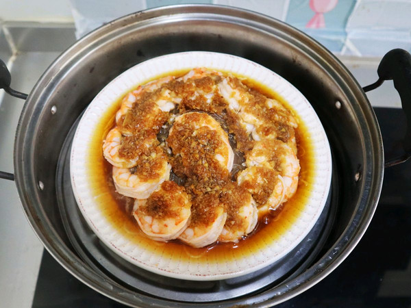 清蒸蒜蓉粉丝虾