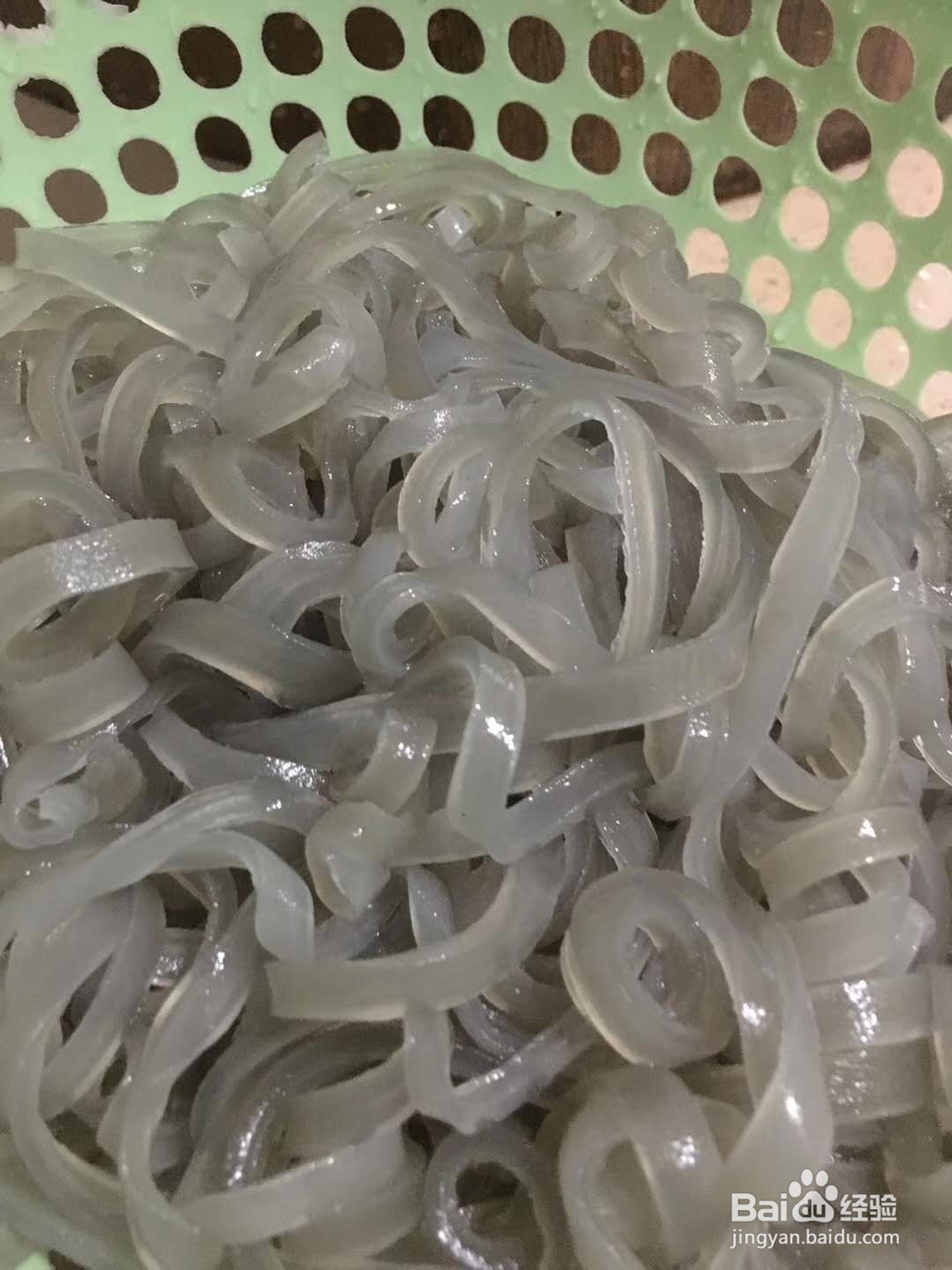 有机食材自制酸辣粉