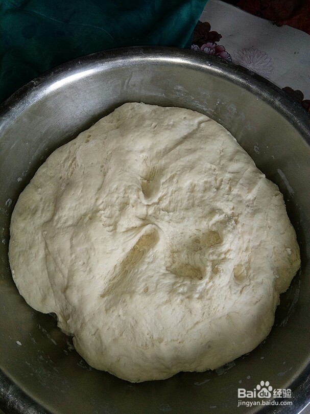 散白菜葱花猪肉包