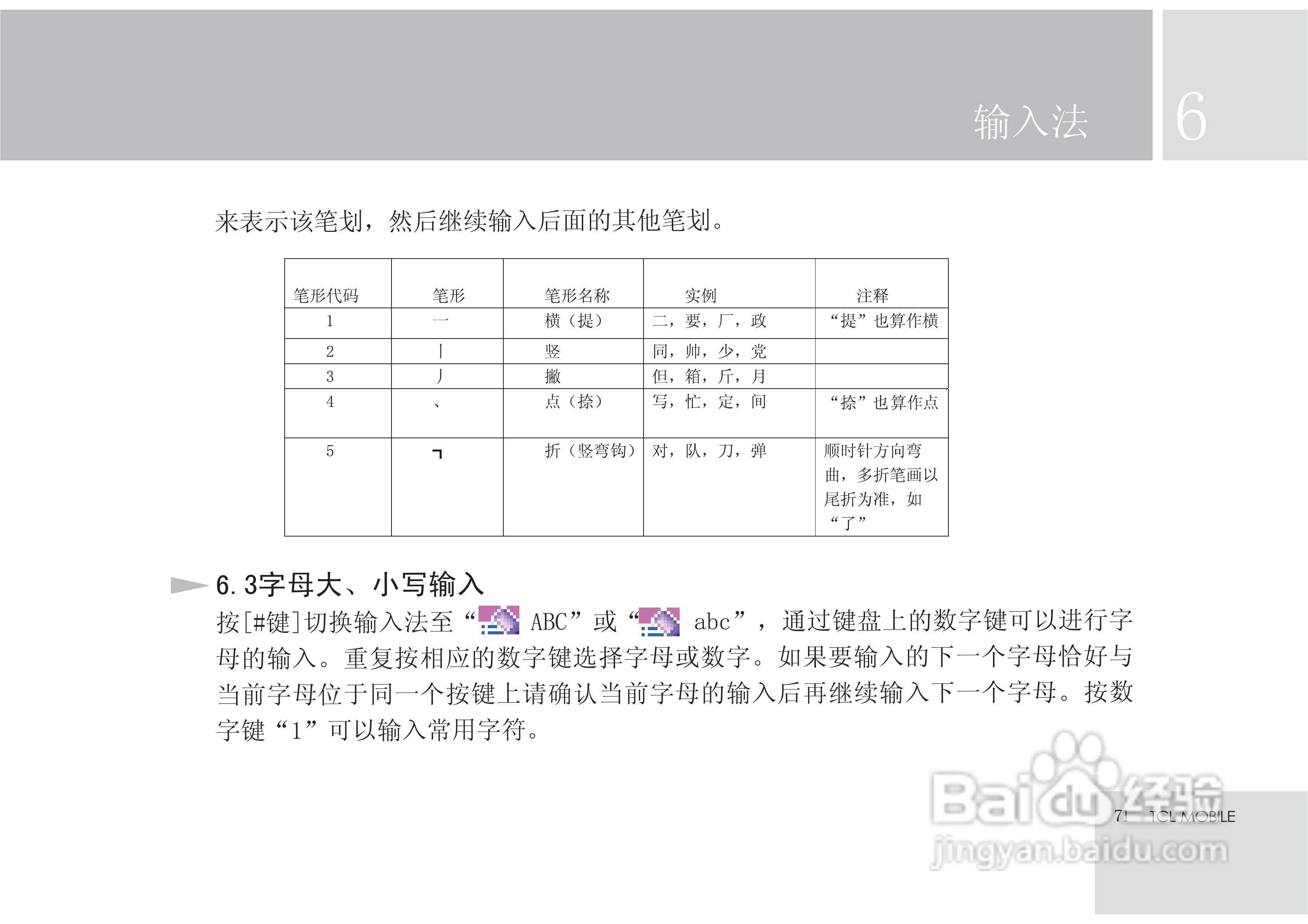 TCL X7手机使用说明书:[8]