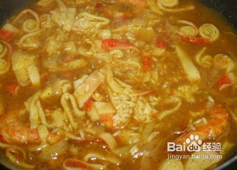 海鲜咖喱饭怎么做