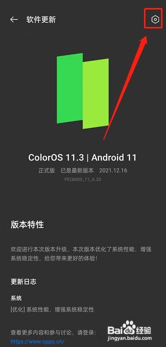 oppo reno5手机如何设置夜间自动更新版本