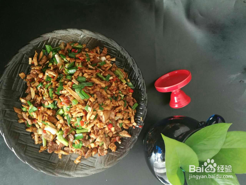 美食萝卜干炒肉的做法