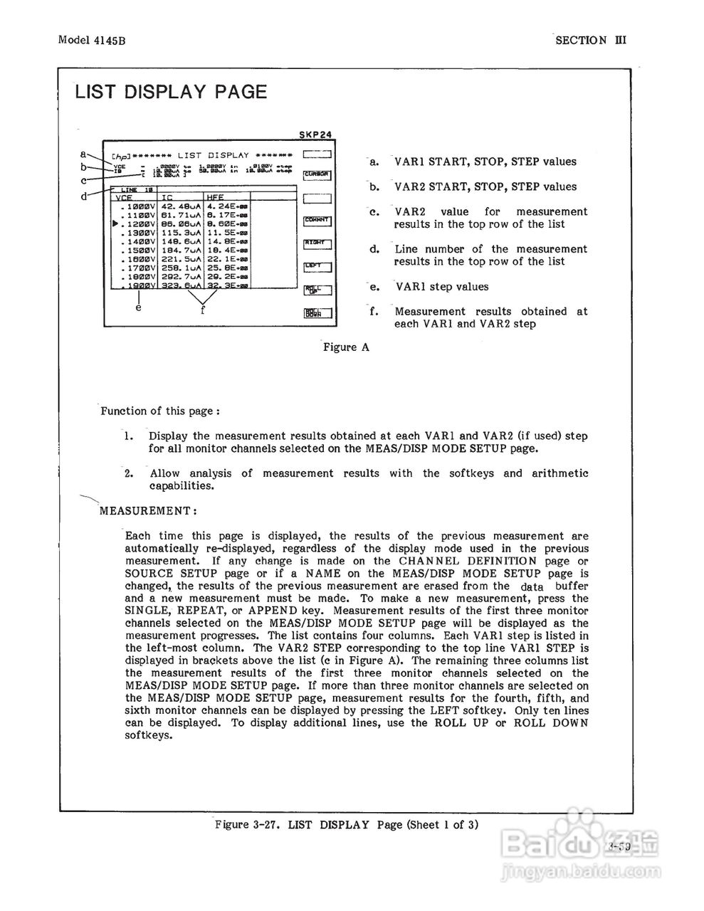 HP 4145B仪器用户使用手册:[10]