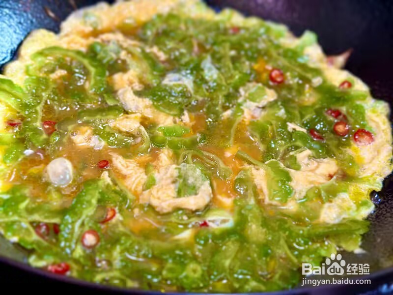 怎么做苦瓜炒蛋(凉瓜炒蛋)