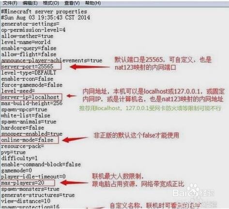 我的世界使用nat123开服