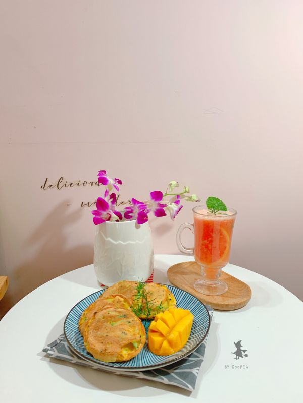 减脂西葫芦鸡蛋饼