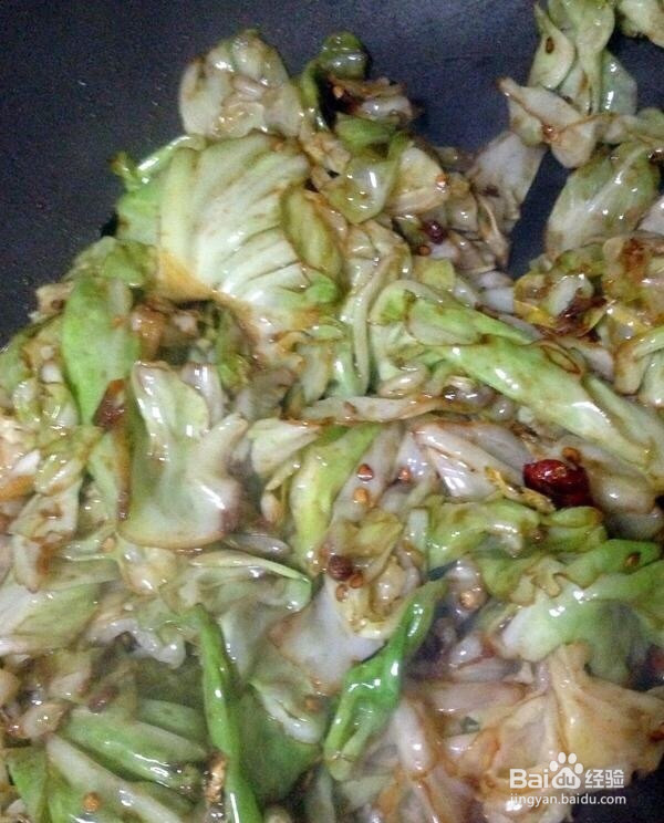 手撕包菜的做法