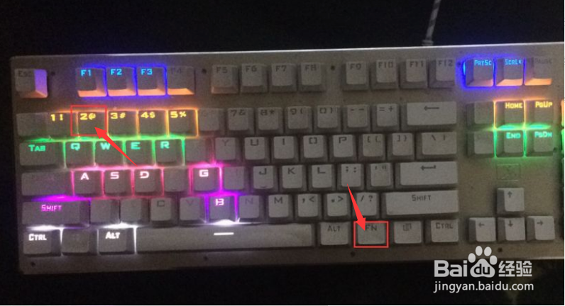 惠普k10g怎么调灯光