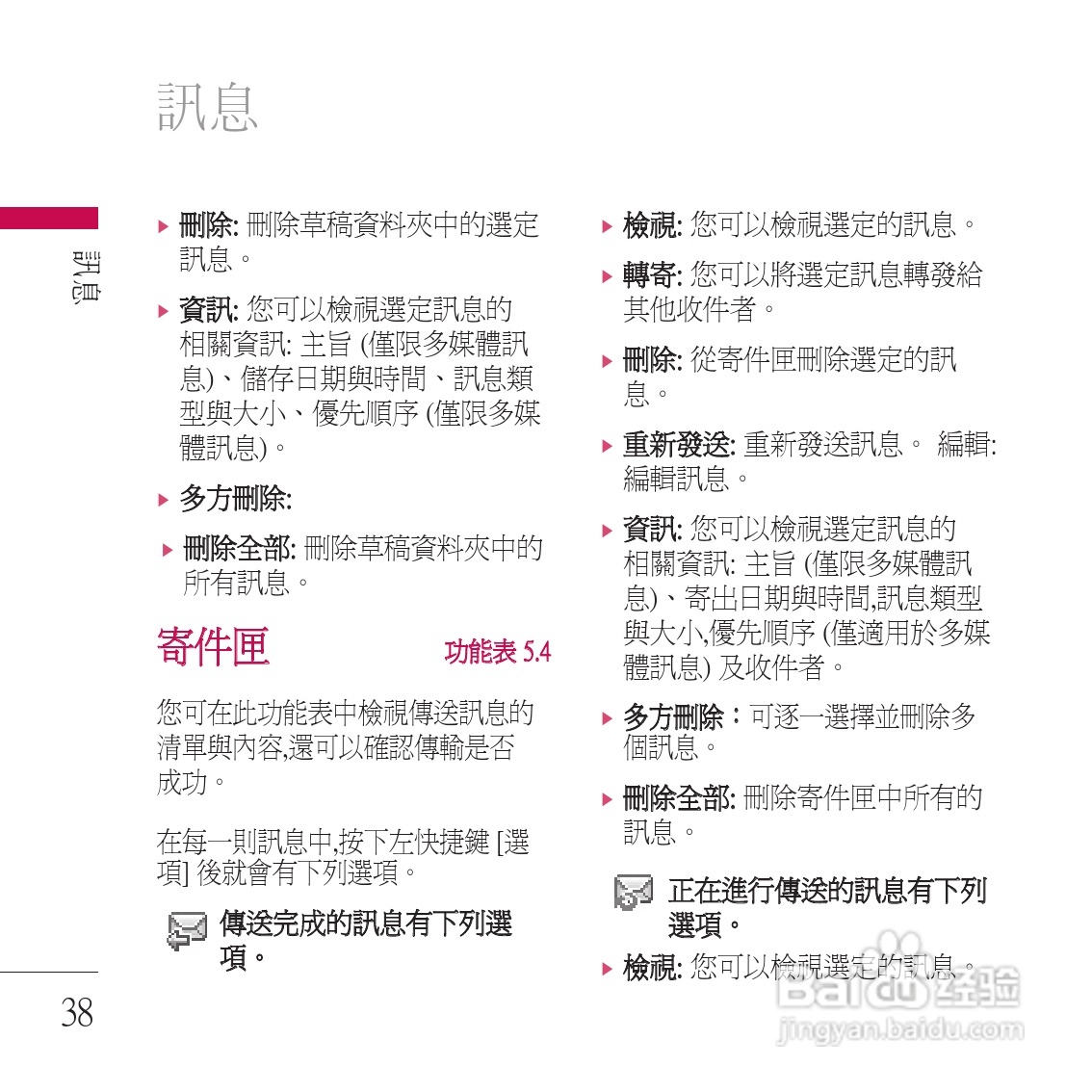 LG KP200手机使用说明书:[4]
