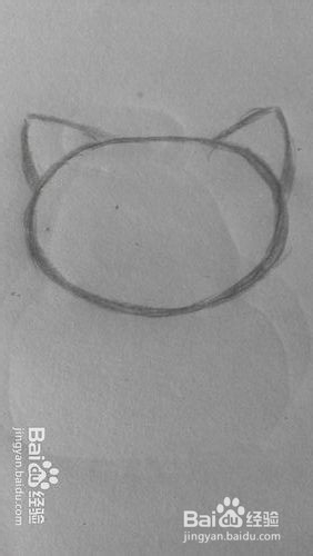 如何画一只可爱的小猫