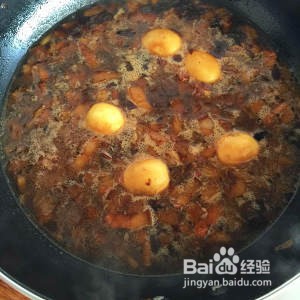 冬笋香菇卤肉饭的做法