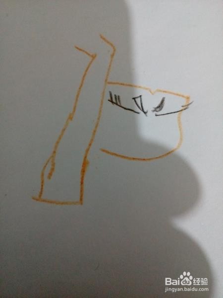 彩笔画葫芦娃
