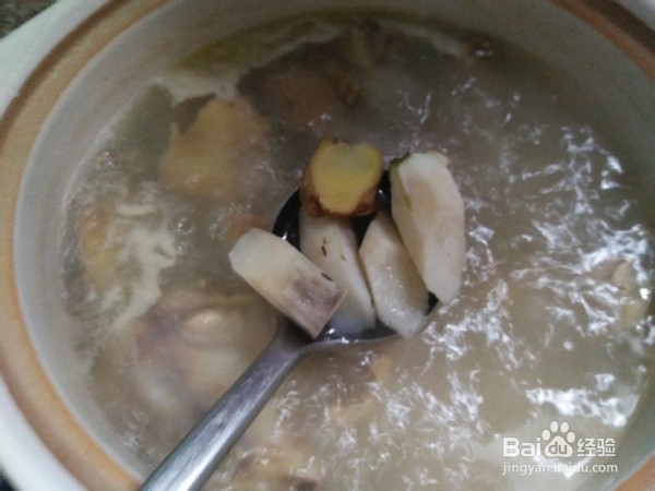 山药炖鸡汤的烹饪方法