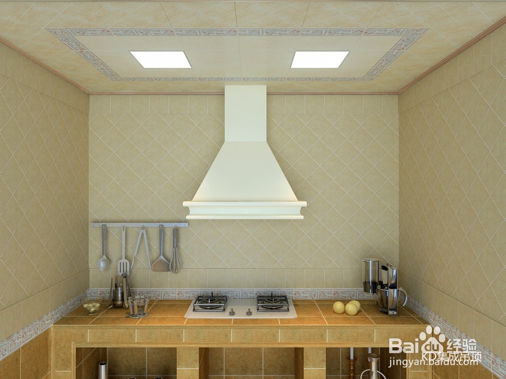 集成吊顶效果图仿古系列设计