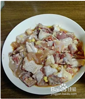 家常菜香菇蒸鸡
