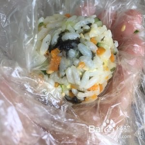 早餐饭团的制作方法