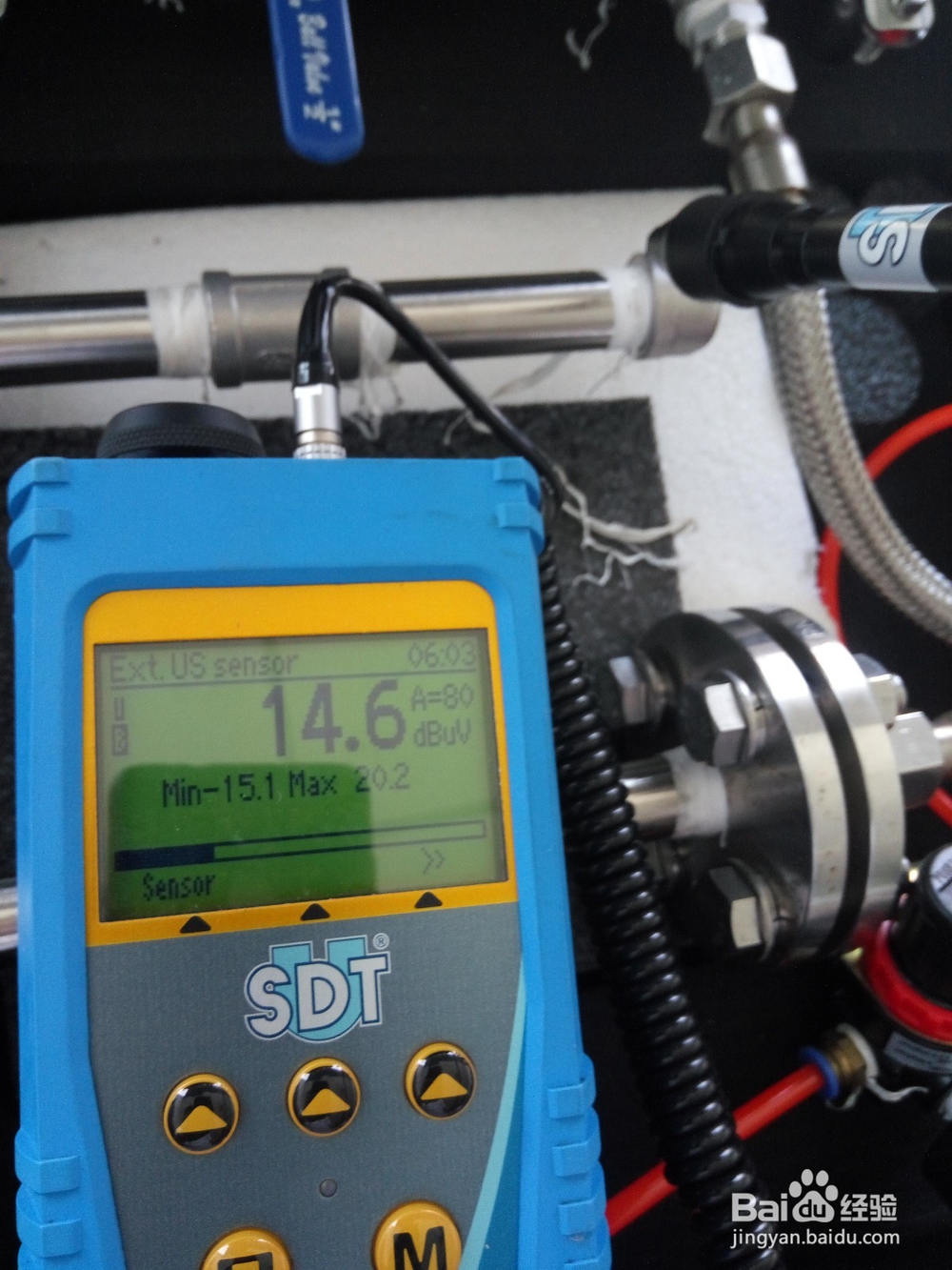 超声波检测仪(SDT270)应用于阀门泄漏实例