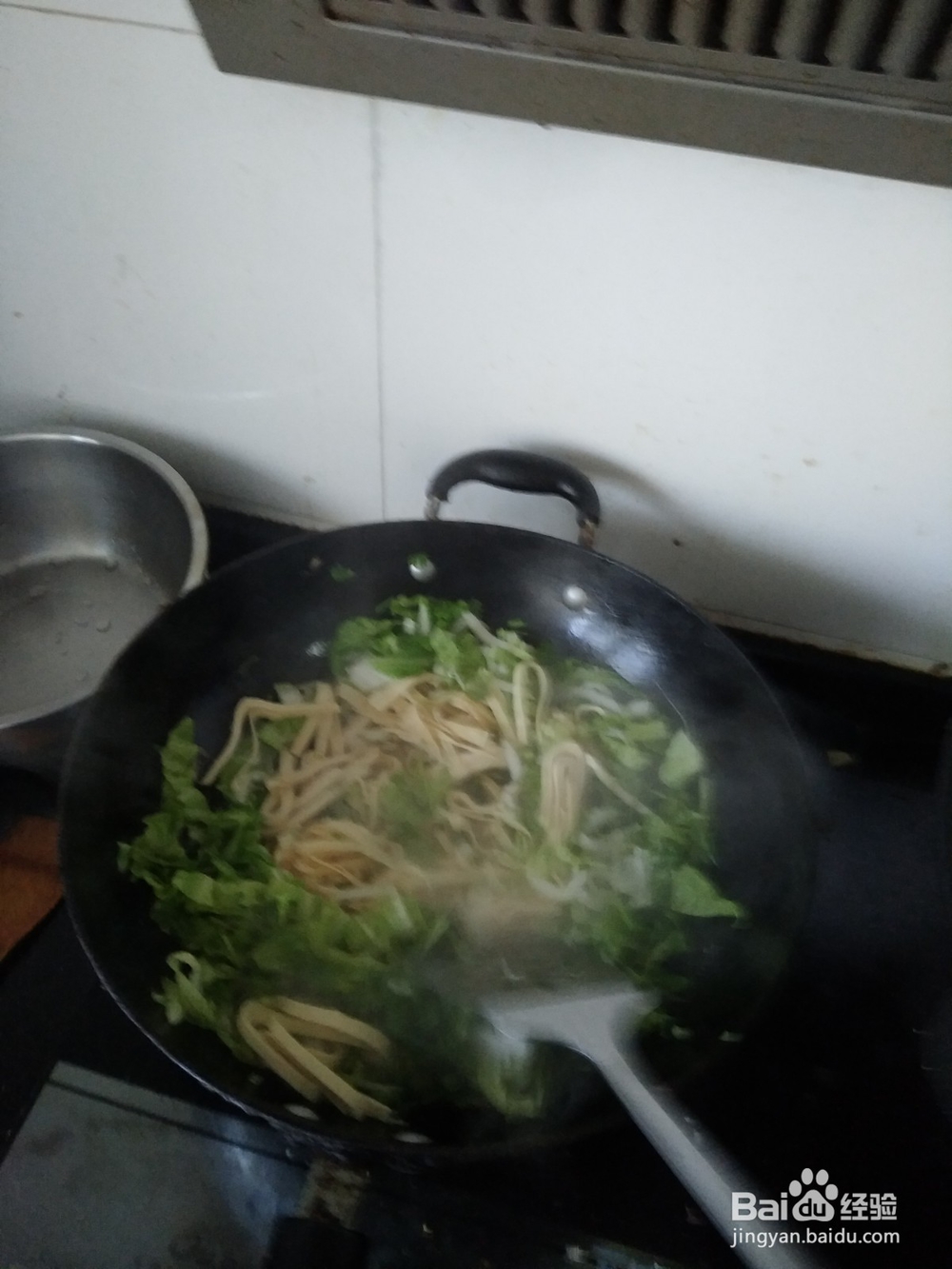 小米燕麦白菜千张炒饭