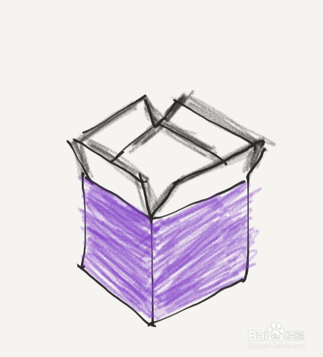 涂鸦系列之如何画包装箱