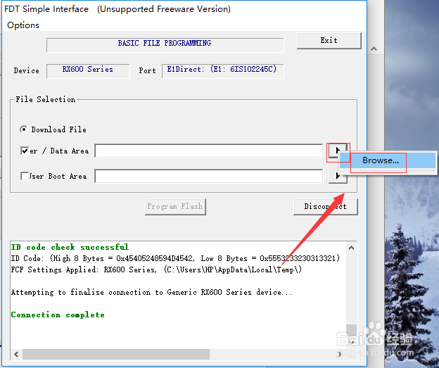 瑞萨烧写工具renesas flash programmer怎样用