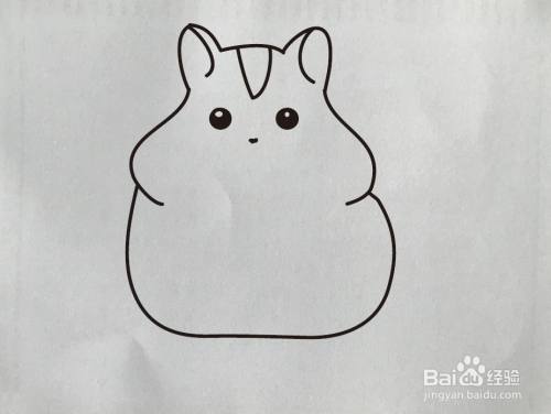 【简笔画】仓鼠的画法