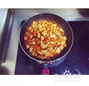 番茄鸡肉浓情焗饭