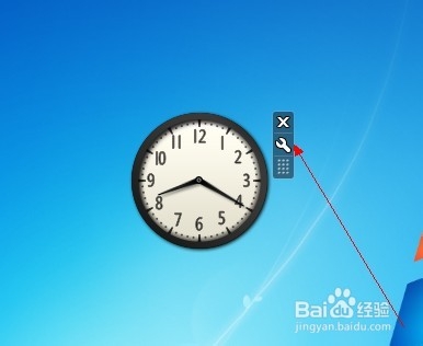 Win7桌面如何打开小工具之时钟