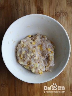 教你做有颜值还健康的玉米虾饼