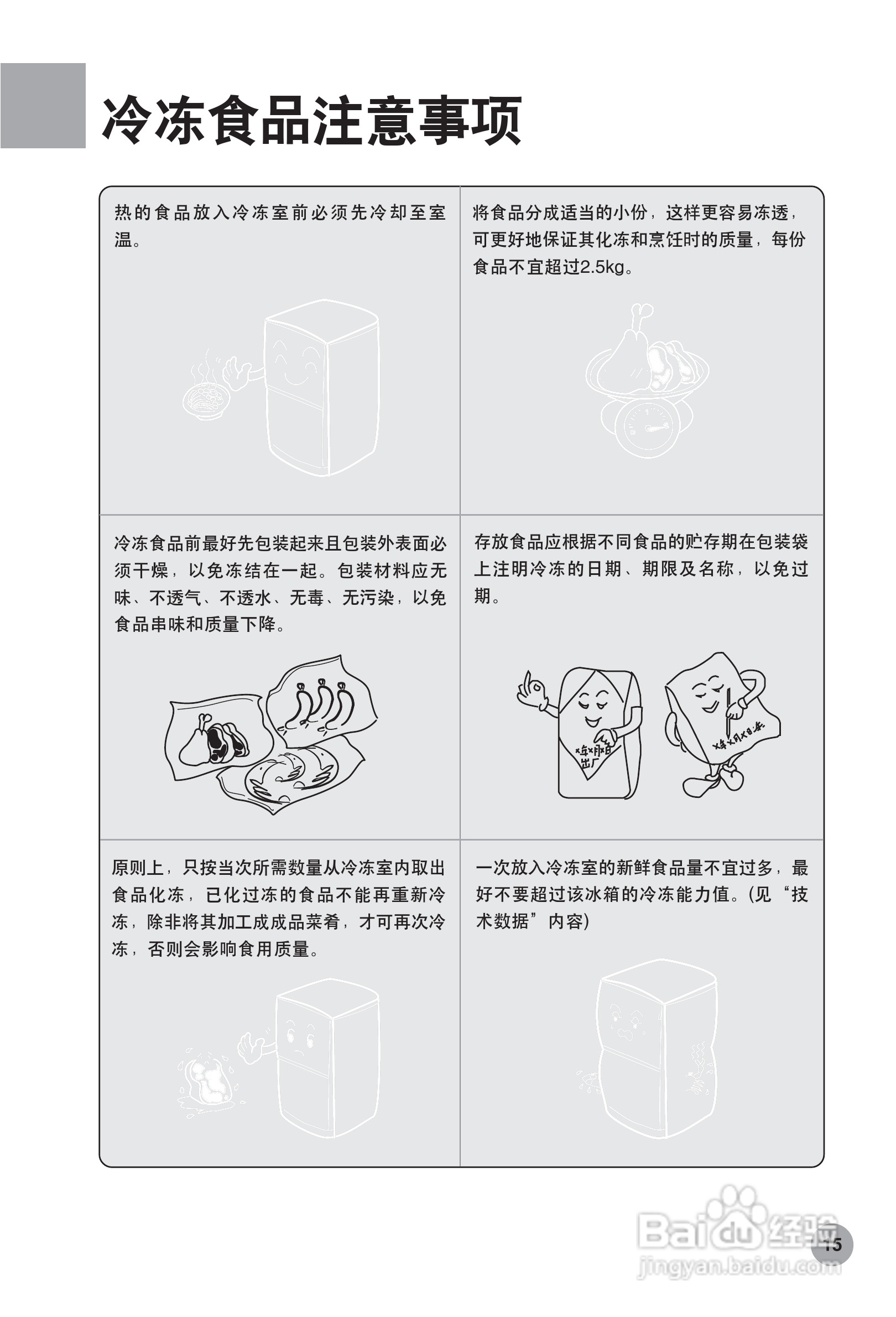 海尔节能冰箱BCD-168K/A型说明书:[2]