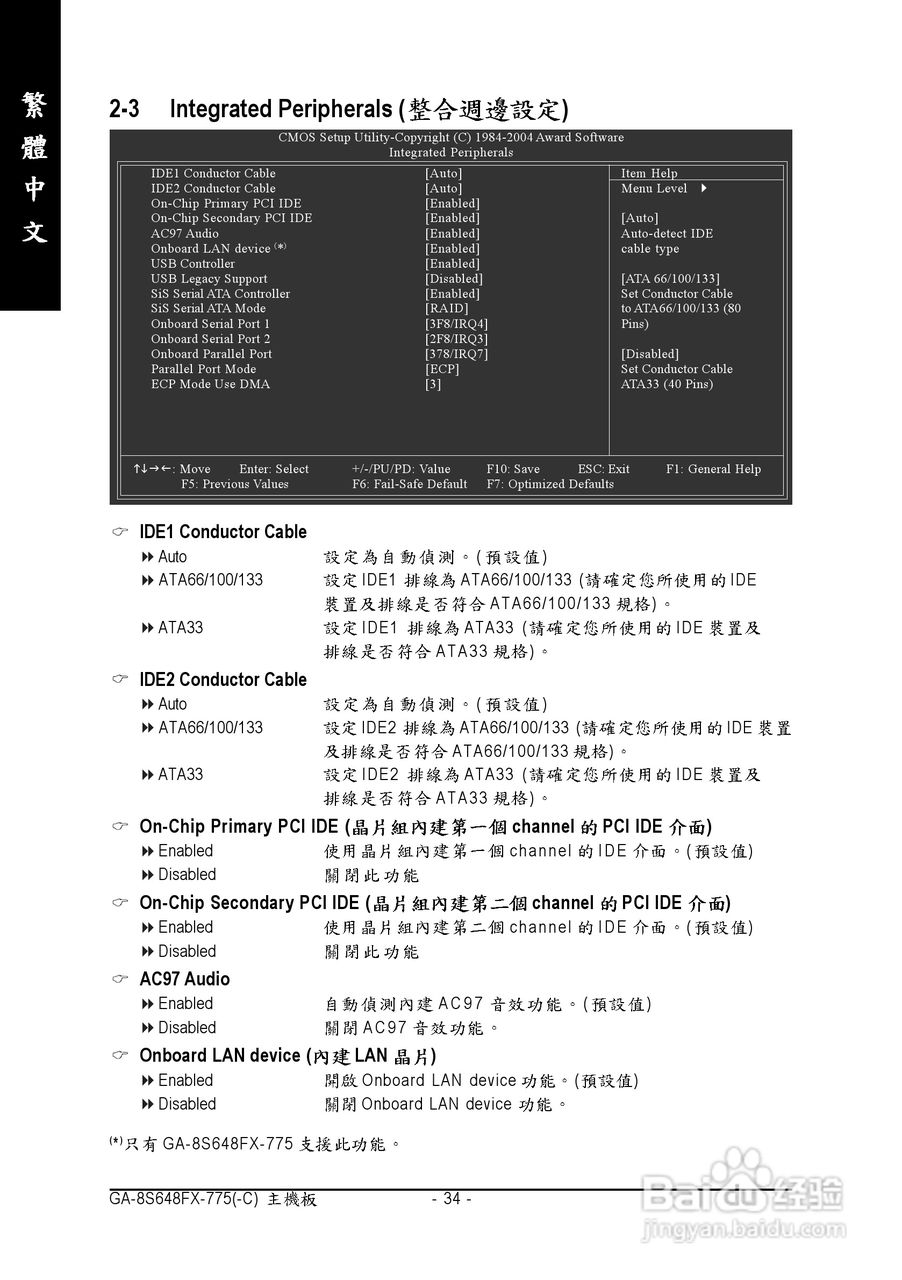 技嘉GA-8S648FX-775-C型主板说明书:[4]